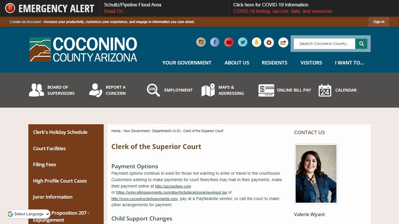 Clerk of the Superior Court | Coconino - Coconino County, Arizona