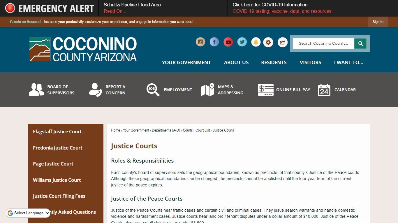 Justice Courts | Coconino - Coconino County, Arizona